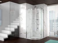 Merlyn 8 Series Frameless 1 Door Quadrant