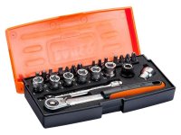 Bahco SL24 Socket Set of 24 Metric 1/4in Drive