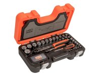 Bahco SL79 Slim Socket Set of 79 Metric 1/4in & 1/2in Drive