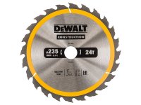 DeWalt Portable Construction Circular Saw Blade 235 x 30mm x 24T