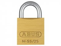 Abus 55/25mm Brass Padlock Keyed Alike 5251