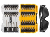 DeWalt DT70703 Screwdriving Set, 47 Piece + Safety Glasses