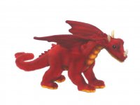 Soft Toy Red Dragon by Hansa (30cm) 5937