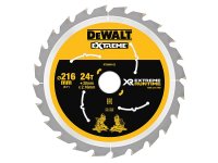 DeWalt XR FlexVolt Circular Saw Blade 216 x 30mm x 24T