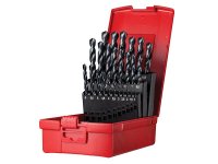 Dormer A190 No.204 Metric HSS Drill Set of 25 1.0-13.0 x 0.5mm