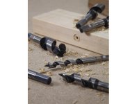 Faithfull Stubby Combination Wood Auger Bit Set 6 Piece 10-25mm