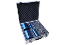 Faithfull Diamond Core Drill Kit & Case Set of 11
