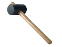 Faithfull Rubber Mallet - Black 680g (24oz)