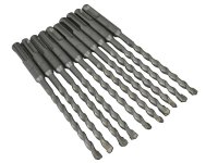 Faithfull SDS Plus Drill Bit 7mm OL: 160mm WL: 100mm Bulk 10