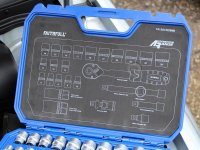 Faithfull Socket Set of 26 Metric 3/8in Drive