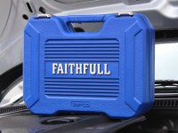 Faithfull Socket Set of 26 Metric 3/8in Drive