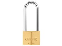 Abus 65/40mm Brass Padlock 63mm Long Shackle