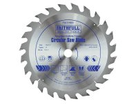 Faithfull TCT Circular Saw Blade 190 x 16mm x 24T POS