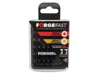 ForgeFix ForgeFast PZ/TX Compatible Impact Bit Set 31 Piece