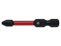 ForgeFix ForgeFast Pozidriv Compatible Impact Bit PZ3 x 50mm (Card 2)
