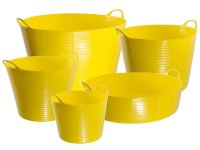 Red Gorilla Gorilla Tub Medium 26 litre - Yellow