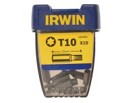 Irwin Screwdriver Bits TORX TX10 x 25mm (Pack 10)