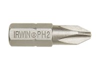 Irwin Screwdriver Bits Phillips PH2 25mm (Pack 2)