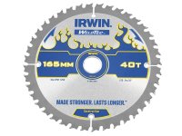 Irwin Weldtec Cordless Circular Saw Blade 165 x 20mm x 40T ATB