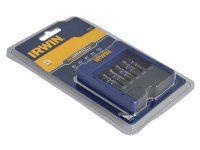 Irwin Phillips/Pozi/TORX Impact Screwdriver Pocket Bit Set, 5 Piece