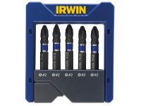 Irwin Phillips Impact Screwdriver Pocket Bit Set, 5 Piece