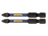 Irwin Impact Pro Performance Screwdriver Bits PH2 57mm (Pack 2)