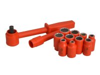 ITL Insulated Insulated Socket Set of 12 1/2in Drive