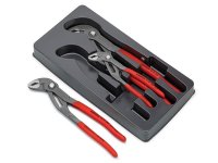 Knipex Cobra Water Pump Pliers 3 Piece Set (180mm 250mm & 300mm)