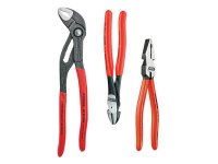 Knipex Power Pack High Leverage Pliers Set, 3 Piece