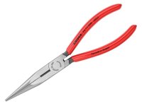 Knipex Long Snipe Nose Side Cutting Pliers PVC Grips 200mm (8in)