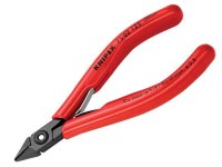 Knipex Electronic Diagonal Cut Pliers Extra Slim PVC Grip 125mm