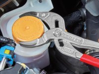 Knipex Plastic Pipe Grip Pliers Chrome 250mm - 80mm Capacity