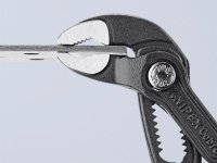 Knipex Cobra Water Pump Pliers PVC Grip 125mm - 27mm Capacity
