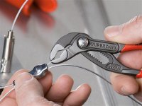 Knipex Cobra Water Pump Pliers PVC Grip 125mm - 27mm Capacity