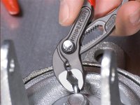 Knipex Cobra Water Pump Pliers PVC Grip 125mm - 27mm Capacity