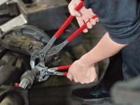 Knipex Cobra Water Pump Pliers PVC Grip 400mm - 95mm Capacity