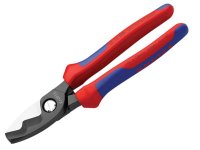 Knipex Cable Shears Twin Cutting Edge Multi-Component Grip 200mm (8in)