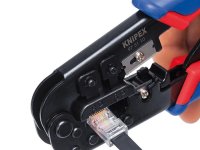 Knipex Crimping Pliers for RJ11/12 RJ45 Western Plugs