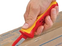 Knipex 98 54 VDE Cable Knife (Back of Blade Insulated)