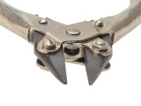 Maun Snipe Nose Pliers Serrated Jaw 125mm (5in)