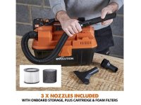 Evolution R11VAC4 Wet & Dry Vacuum 18V 1 x 4.0Ah Li-ion