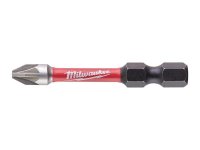 Milwaukee SHOCKWAVE? Impact Duty Bits PZ2 x 50mm (Pack 10)