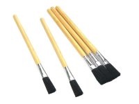 Monument Tools 3015M Wood Handle Flux Brushes (Pack 5)