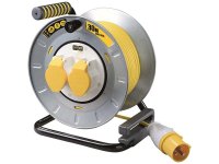 Masterplug PRO-XT Metal Cable Reel 110V 16A Thermal Cut-Out 30m