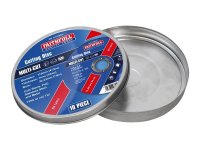 Faithfull Multi-Purpose Cutting Disc 115 x 1.0 x 22.23mm (Pack 10)
