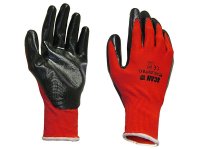 Scan Nitrile Coated Knitted Gloves - Various Sizes