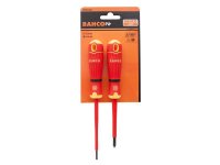 Bahco B220.002 BAHCOFIT Insulated Screwdriver Set 2 Piece
