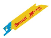 Starrett B418-5 Bi-Metal Reciprocating Blade, Metal Straight 100mm 18 TPI (Pack 5)