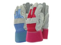 Town & Country All Round Rigger Gloves Ladies Navy/Red - Various Sizes