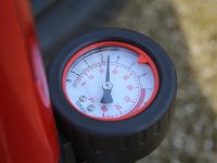Faithfull High-Pressure Hand Pump Max. 160 psi
